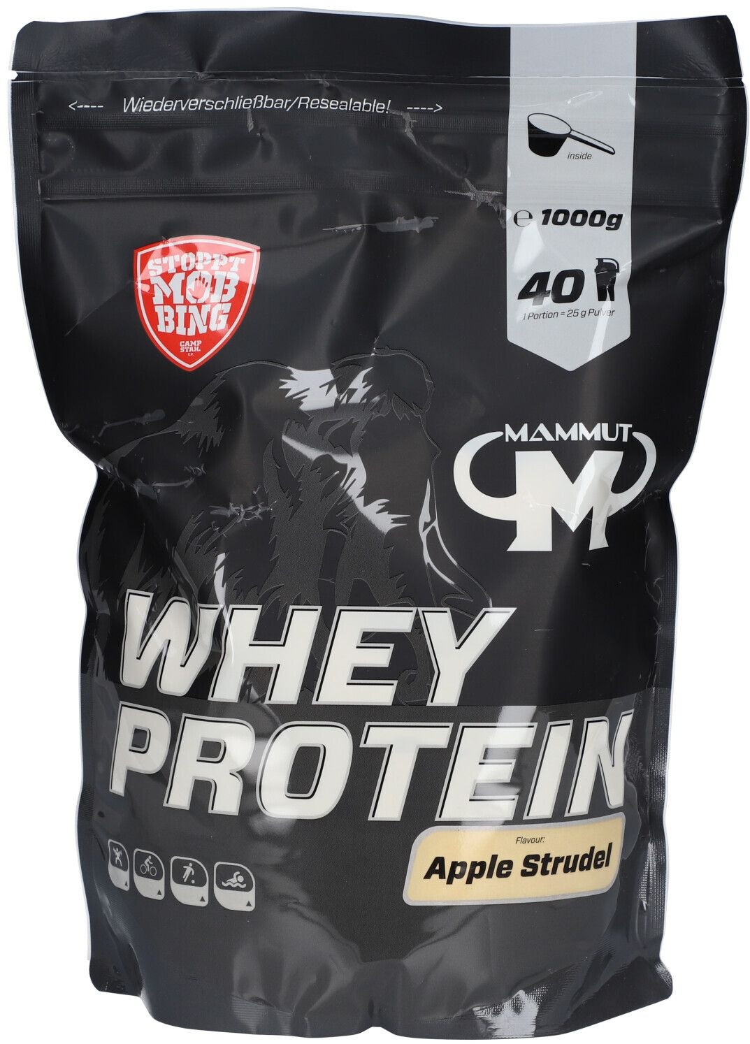 Mammut Whey Protein Apple Strudel Pulver