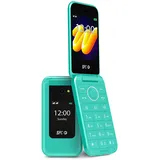SPC Wild – 4G Basistelefon für Digitale Abschaltung und sicheres Ersttelefon | Kamera, Dual-Display, SOS-Taste und 7 Tage Akkulaufzeit | Türkis