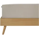 SCHIESSER Spannbettlaken Jessi Baumwolle 90 x 200 - 100 x 200 cm silberfarben