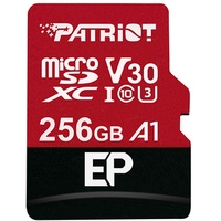 Patriot microSDXC EP 256GB Class 10 UHS-I U3 A1 + SD-Adapter