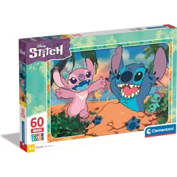 Clementoni Maxi Puzzle - Stitch (60 pcs) (26596) (60 Teile)