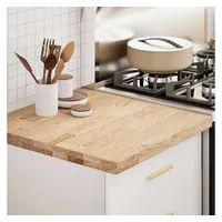 VidaXL Arbeitsplatte, Küchenarbeitsplatte 60x63,5x4 cm Massivholz Eiche Rechteckig