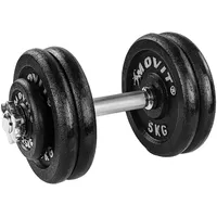 MOVIT Kurzhantel Set, Gusseisen Hantel. 10kg. 15kg. 20kg. 25kg.