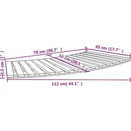 vidaXL Whirlpool-Umrandung Schwarz Poly-Rattan und Massivholz Akazie