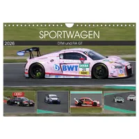 Calvendo SPORTWAGEN DTM und FIA GT (Wandkalender 2026 DIN