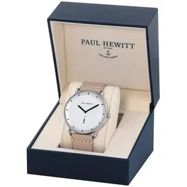 Paul Hewitt Breakwater Case Leder 	42 mm PH-BW-S-W-56M