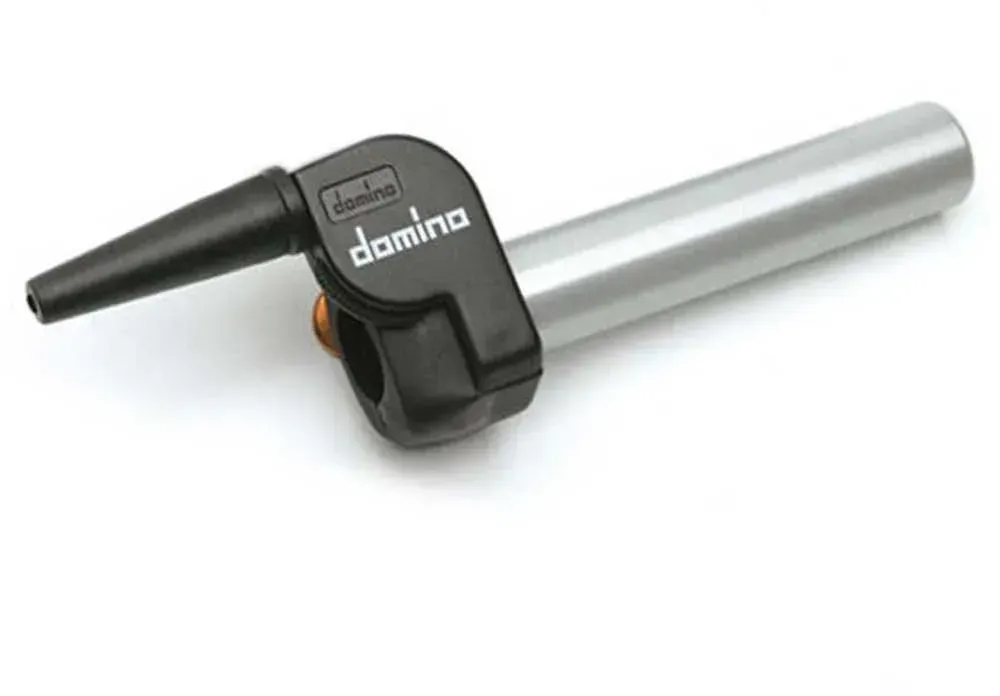Domino Gasdrehgriff Hülse - Silver - One Size