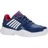 K-Swiss Jungen Court Express Carpet Tennis Shoe, Blue Opal White Lollipop, 33 EU