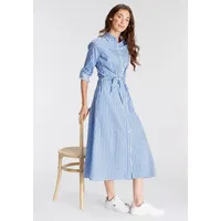 Delmao Blusenkleid, festliche Anlässe, lang, klassisch und seriös, aus
