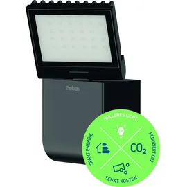 Theben theLeda S8-100L BK LED-Strahler schwarz, 4000 K, 900 lm