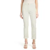 Betty Barclay Damen Casual-Hose mit Stickerei Weiß 40