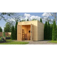 Weka Design-Gartenhaus Batu - 28 mm - Modern Storage