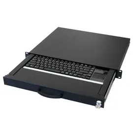 Aixcase 19" Rack 1U Touchpad USB DE