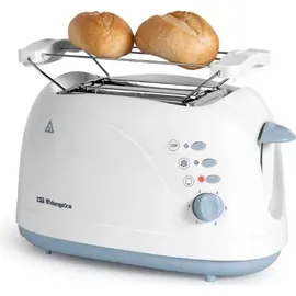 Orbegozo To-3010 Toaster - White / Grey