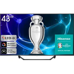 HISENSE 43A7KQ QLED TV (Flat, 43 Zoll / 109 cm, UHD 4K, SMART TV, VIDAA U6)