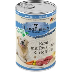 LandFleisch Hund Classic Senior Rind mit Kartoffeln & Gartengemüse 6 x 400g