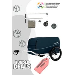 CROOZER Cargo Tuure Picknick-Party-Bundle - Farbe: Blueberry Blue
