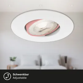 Briloner Einbauleuchte 3er Set 4,9W warmweiß