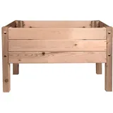 mgc24 Hochbeet Massiv für Kinder 79 x 40 x 50 cm Braun