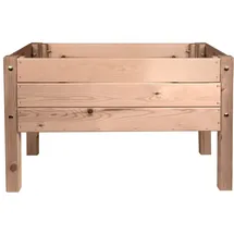 mgc24 Hochbeet Massiv für Kinder 79 x 40 x 50 cm Braun
