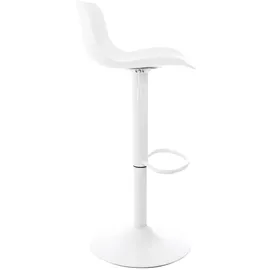 CLP 2er Set Barhocker Almada weiß