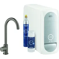 Grohe Blue Home Mono Starter Kit brushed hard graphite 31498AL1