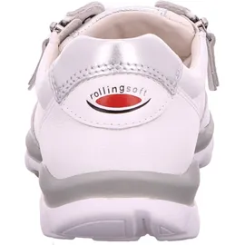 Gabor rollingsoft by Gabor Damen, Schnürschuh bequem in weiss