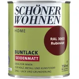 Schöner Wohnen Home Buntlack 750 ml rubinrot seidenmatt