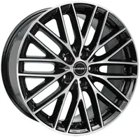 Borbet BS5 8,0 x 19 5 x 112 ET44 MB57,1 Schwarz Poliert