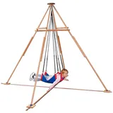 pedalo® Spielcenter Schaukelaufhängung für Plattformschaukeln und Hängematten, Hängemattengestell, Seil- und Netzständer