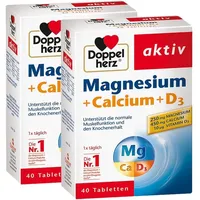 Doppelherz Magnesium + Calcium D3 2x40 St Tabletten