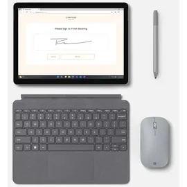 Microsoft Surface Go 4 10.5'' 8 GB RAM 256 GB SSD Wi-Fi W11 platin für Unternehmen