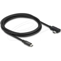 DeLock USB-C auf USB-C 2 m Schwarz