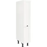 Nobilia Apothekerschrank Cascada, Weiß, Holzwerkstoff, 4 Fächer, nur wie online abgebildet bestellbar, 30x168x58 cm, Pefc, Goldenes M, Made in Germany, DGM-Klimapakt, Küchen, Küchenmöbel, Küchenschränke, Apothekerschränke