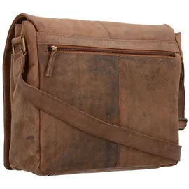 GREENLAND Nature Montenegro Messenger Leder 35 cm natur