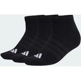 adidas Gepolsterte Essentials Low Cut Socken 3er Pack Schwarz 43-45