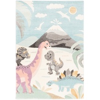 Pergamon Kinder Teppich Maui Kids Dinowelt, mehrfarbig