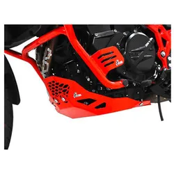 Zieger Motorabdeckung In Rot für diverse Modelle, Aluminium