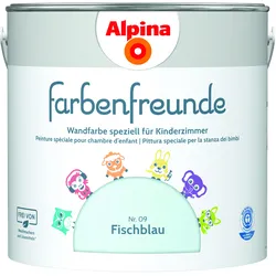 Alpina Farbenfreunde Nr. 09 Fischblau 2,5 Liter matt