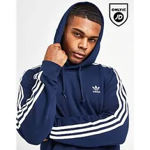 adidas 3-Streifen Hoodie Night Indigo/Grün S