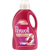 Perwoll Renew und Repair Color & Faser (24 Waschladungen), Waschmittel für Mehrfarben, Feinwaschmittel stärkt die Fasern und verbessert die Farbintensität