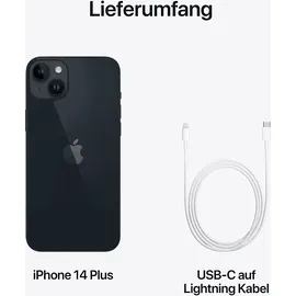 Apple iPhone 14 Plus 128 GB mitternacht