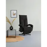 sit&more TV-Sessel Tycoon 74 x 117 x 85 cm schwarz Polyester mit zwei Motoren