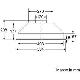 Bosch DLN53AA70 Lüfterbausteine 50 cm