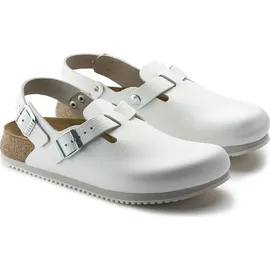 Birkenstock Tokio Super Grip, Naturleder, weiß, Weite normal - 38