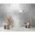 Living Walls Strukturtapete 53 cm 1 St Silber 34193