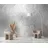 Living Walls Strukturtapete 53 cm 1 St Silber 34193