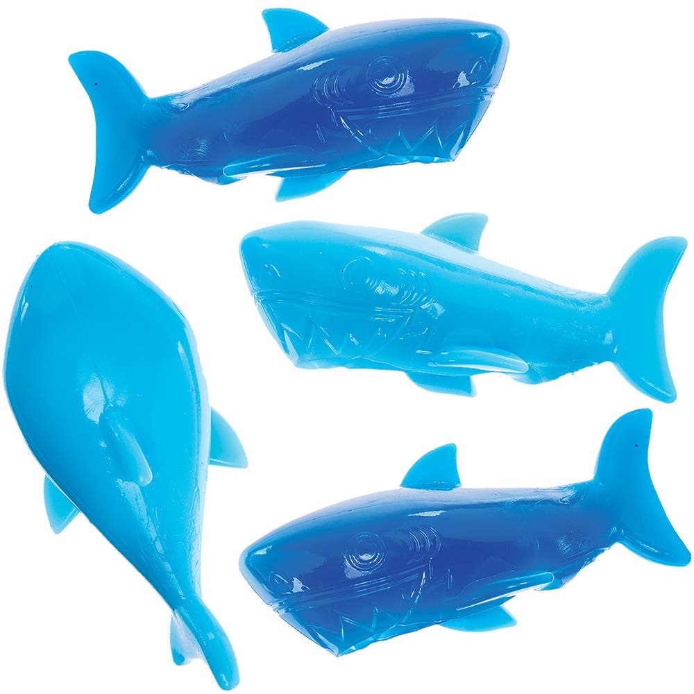 Dehnbare fliegende Haifische (8 Stück) Mitgebsel