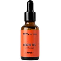ZEW FOR MEN Beard Oil with Hemp Oil matt 30 ml