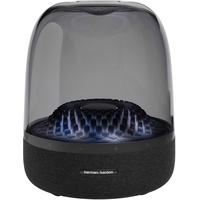 Harman/Kardon Aura Studio 4 Schwarz – Tragbarer Bluetooth Lautsprecher mit 360-Grad-Klang
